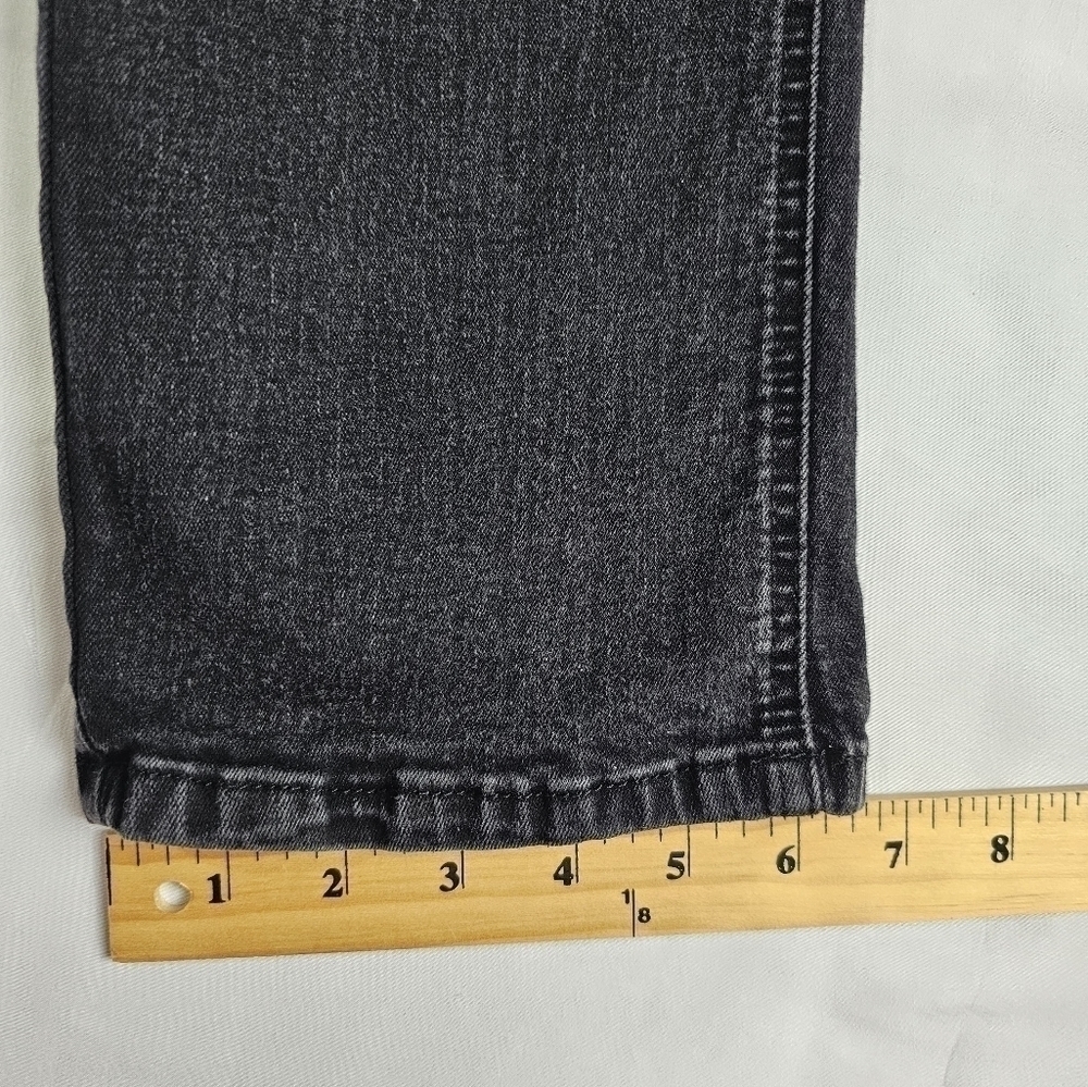 Hudson & Barrow Mens 36×32 Slim Stretch Black Distressed Jeans - Picture 7 of 12